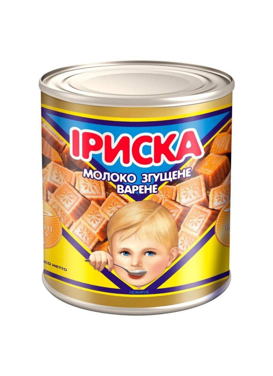 Молоко згущене варене Іриска нежирне ПММК 370г